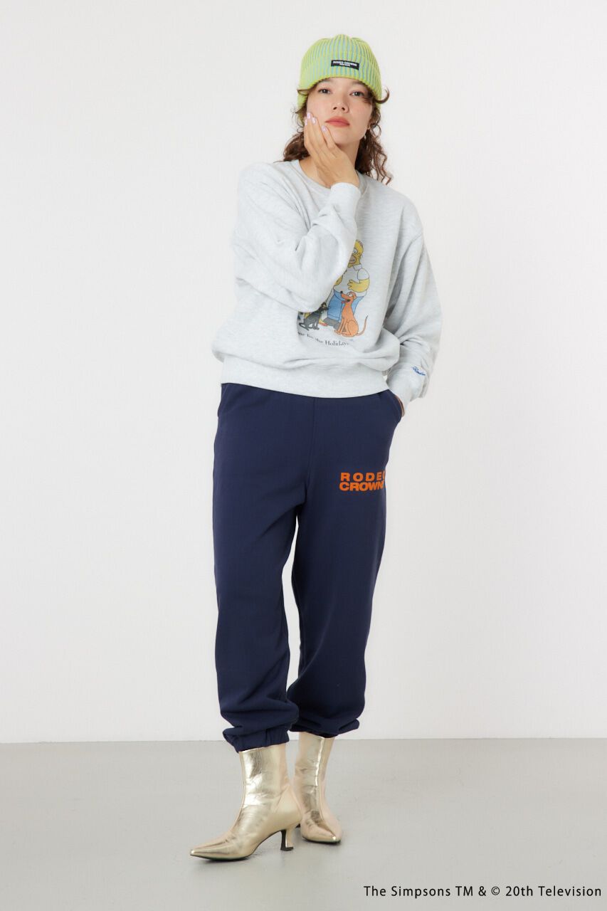 RODEO CROWNS「(THE SIMPSONS)Xmasスウェットトップス」|パーカー|