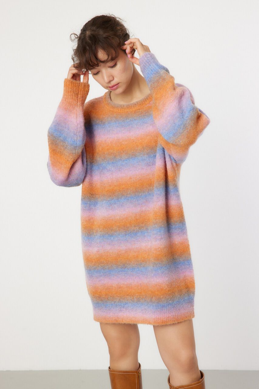 RODEO CROWNS「グラデーションニットワンピース」|ワンピース|