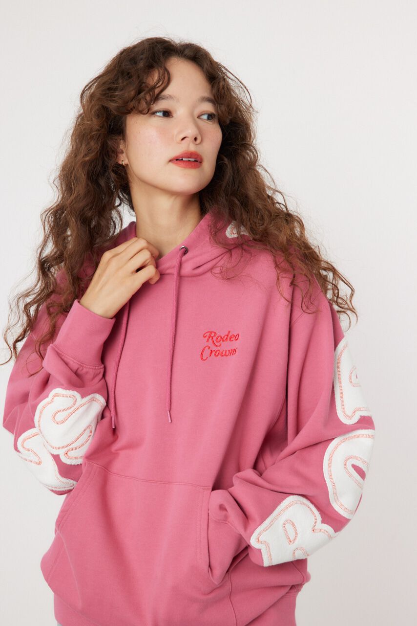 RODEO CROWNS「リバースパッチLOGOパーカー」|パーカー|