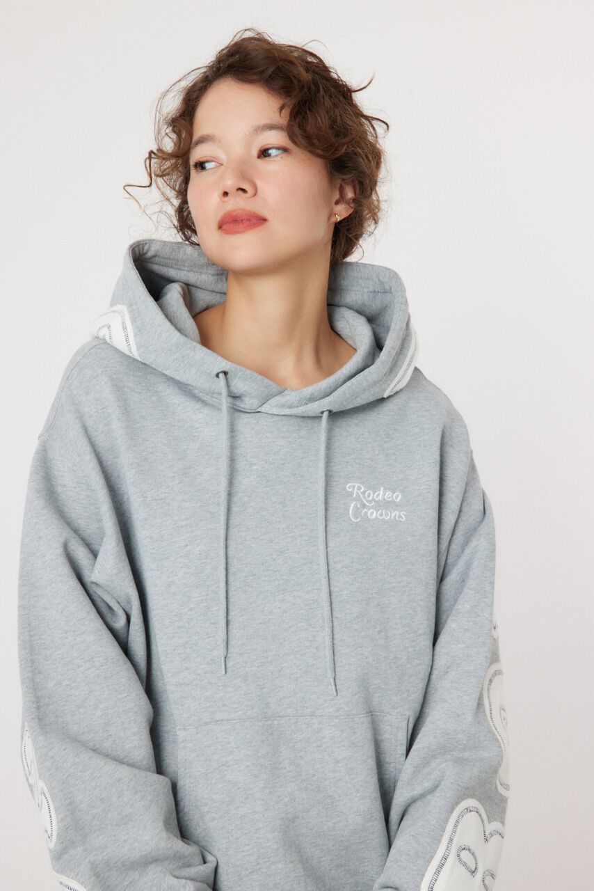 RODEO CROWNS「リバースパッチLOGOパーカー」|パーカー|T.GRY