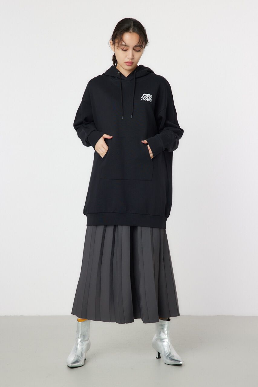 RODEO CROWNS「クラウンエンボス LOGO パーカーワンピース」|ワンピース|