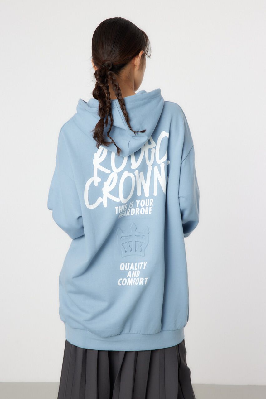 RODEO CROWNS「クラウンエンボス LOGO パーカーワンピース」|ワンピース|