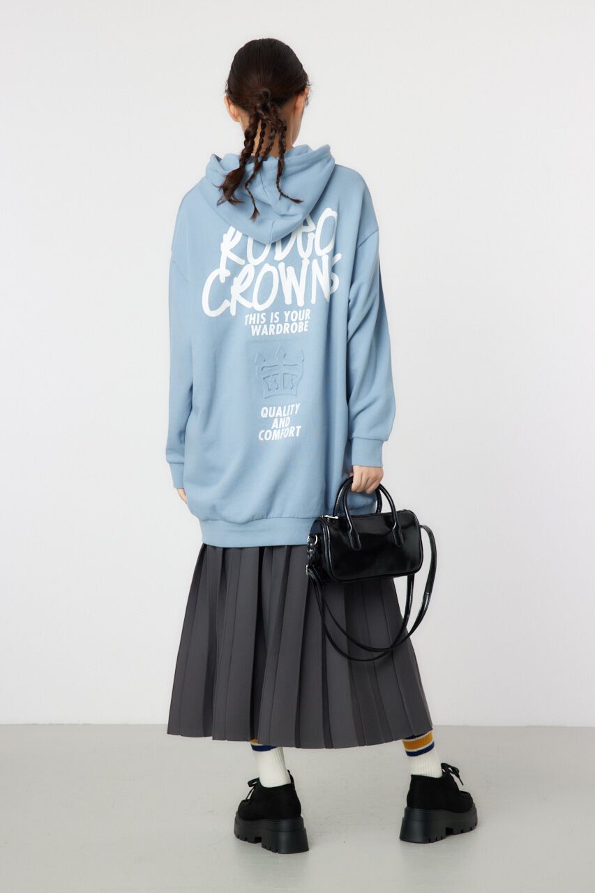 RODEO CROWNS「クラウンエンボス LOGO パーカーワンピース」|ワンピース|