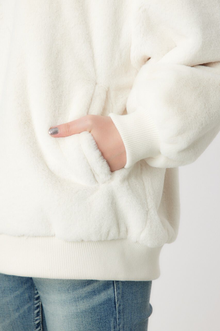 RODEO CROWNS「ロゴエコファーブルゾン」|ブルゾン・スタジャン|