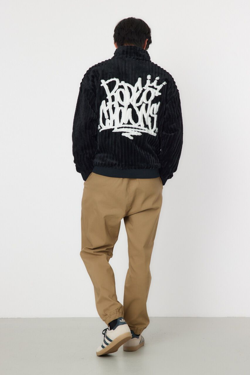 RODEO CROWNS「ハリヌキバックLOGOフェイクファージャケット」|ブルゾン・スタジャン|