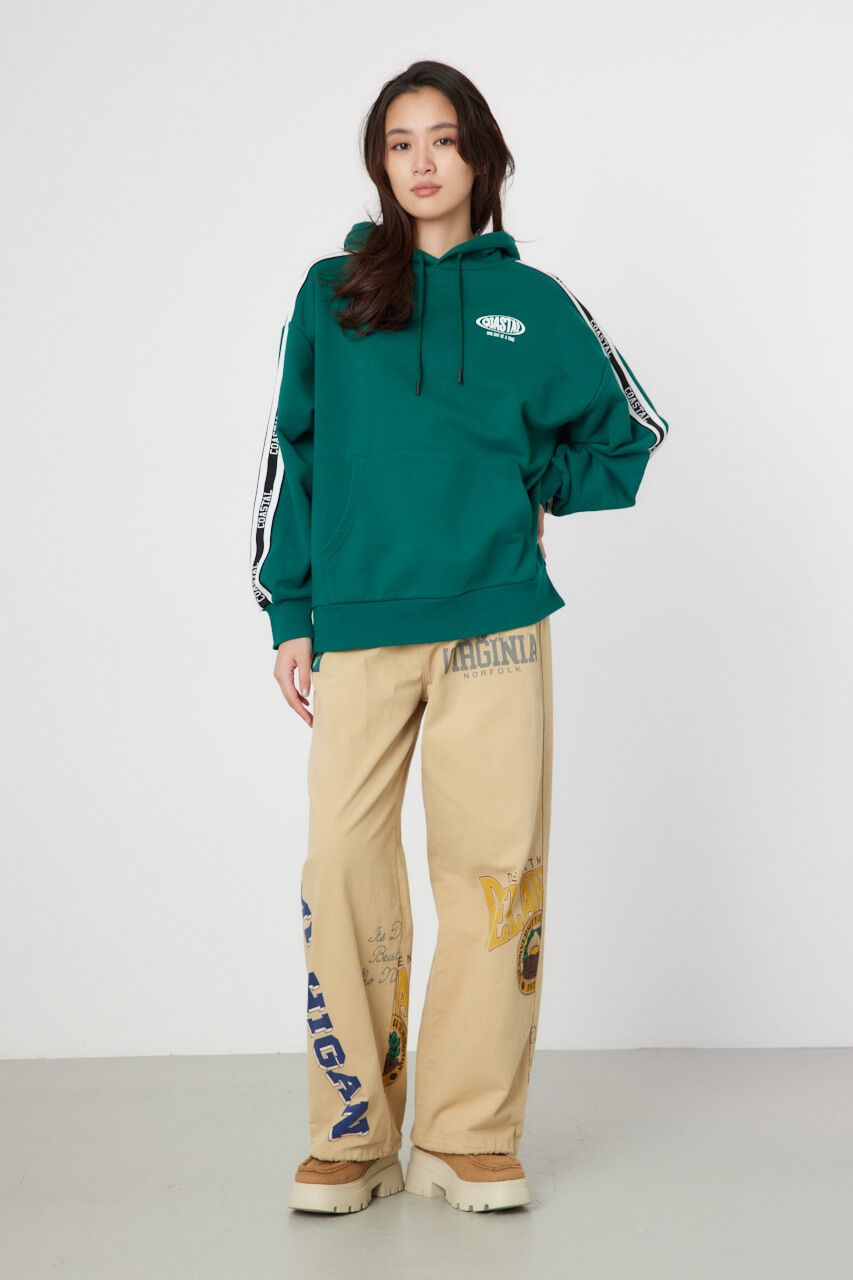 RODEO CROWNS「ラインテープパーカー」|パーカー|