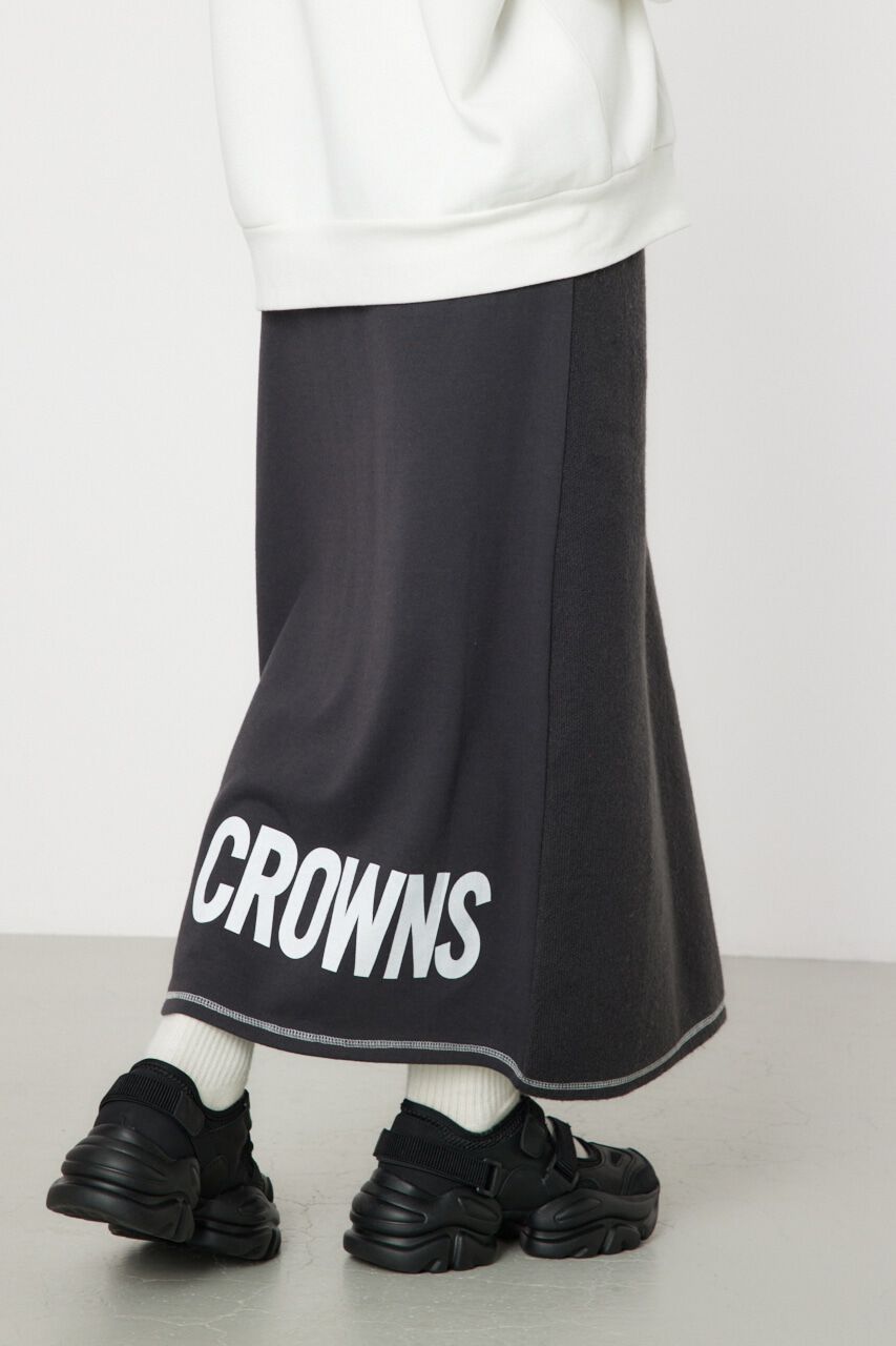 RODEO CROWNS「LOGOニットコンビスカート」|その他|C.GRY