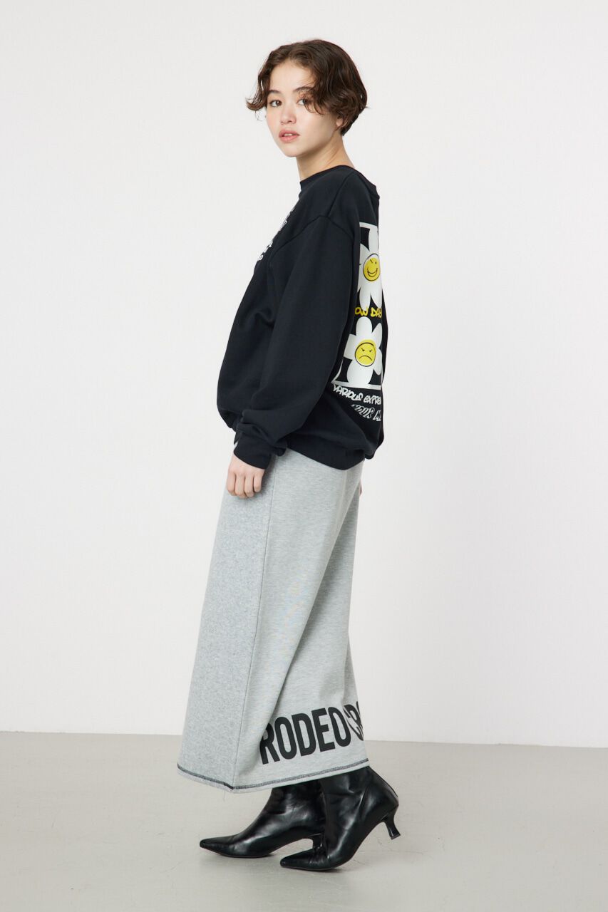 RODEO CROWNS「LOGOニットコンビスカート」|その他|