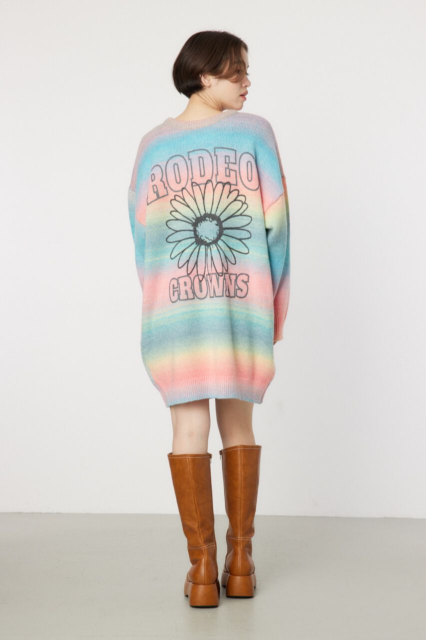 RODEO CROWNS「2wayフラワーニットワンピース」|ワンピース|