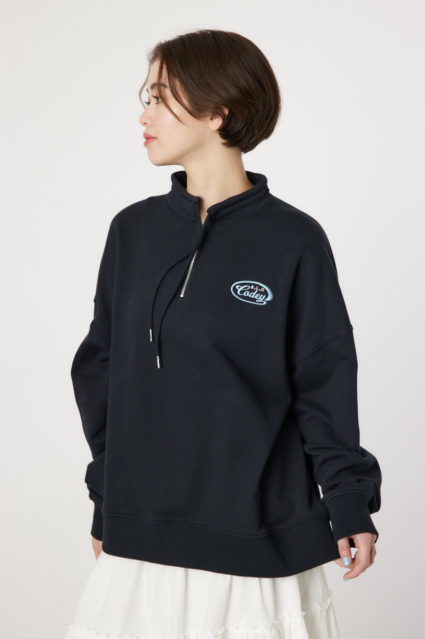 RODEO CROWNS「スタンドネックハーフジップトップス」|Tシャツ・カットソー|