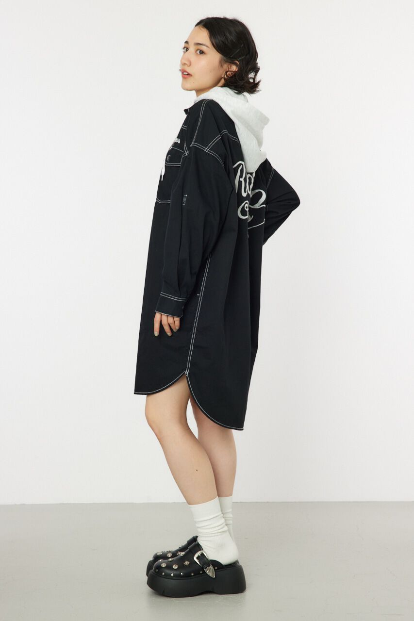 RODEO CROWNS「ウエスタンシャツワンピース」|ワンピース|