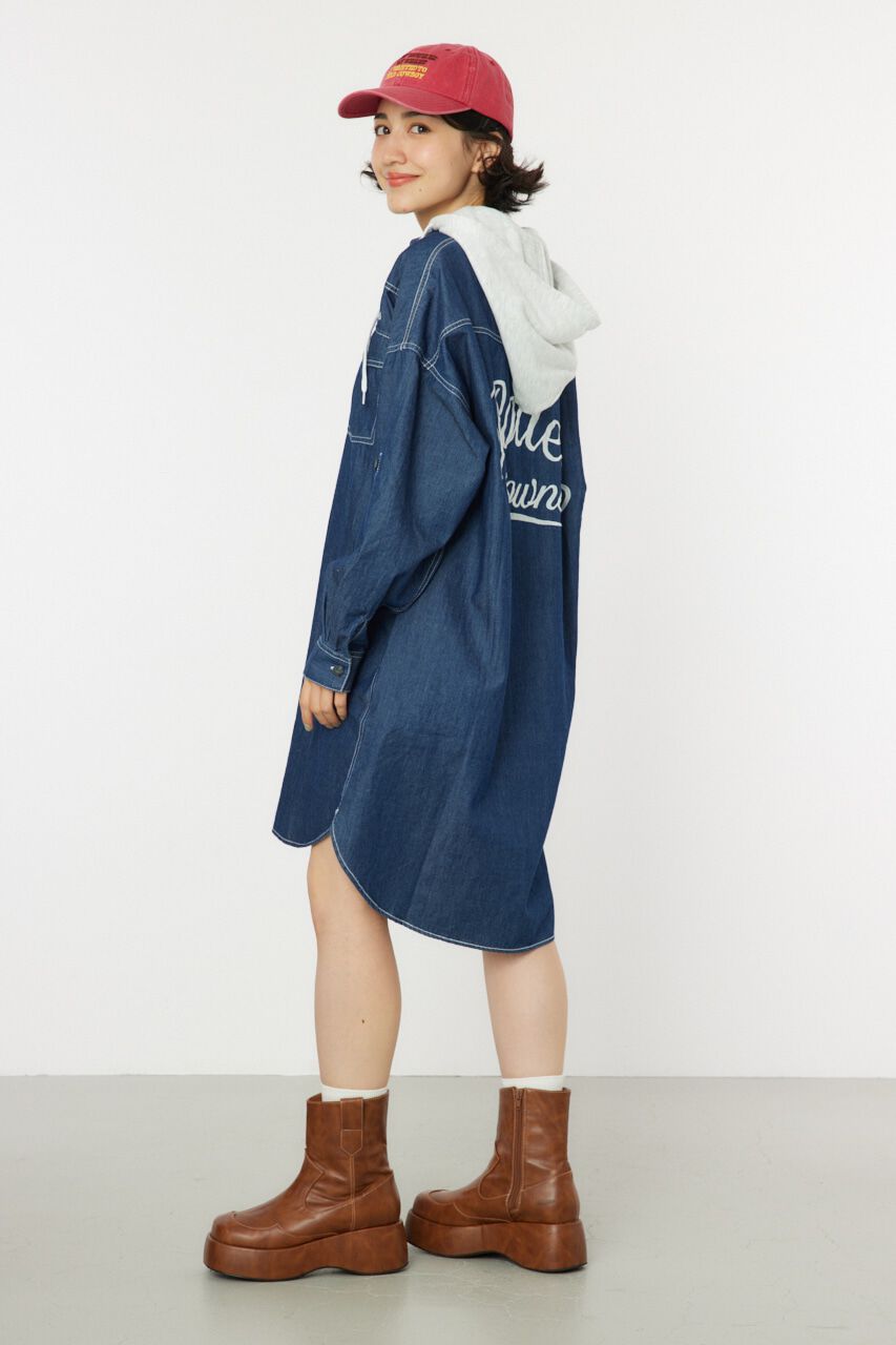 RODEO CROWNS「ウエスタンシャツワンピース」|ワンピース|