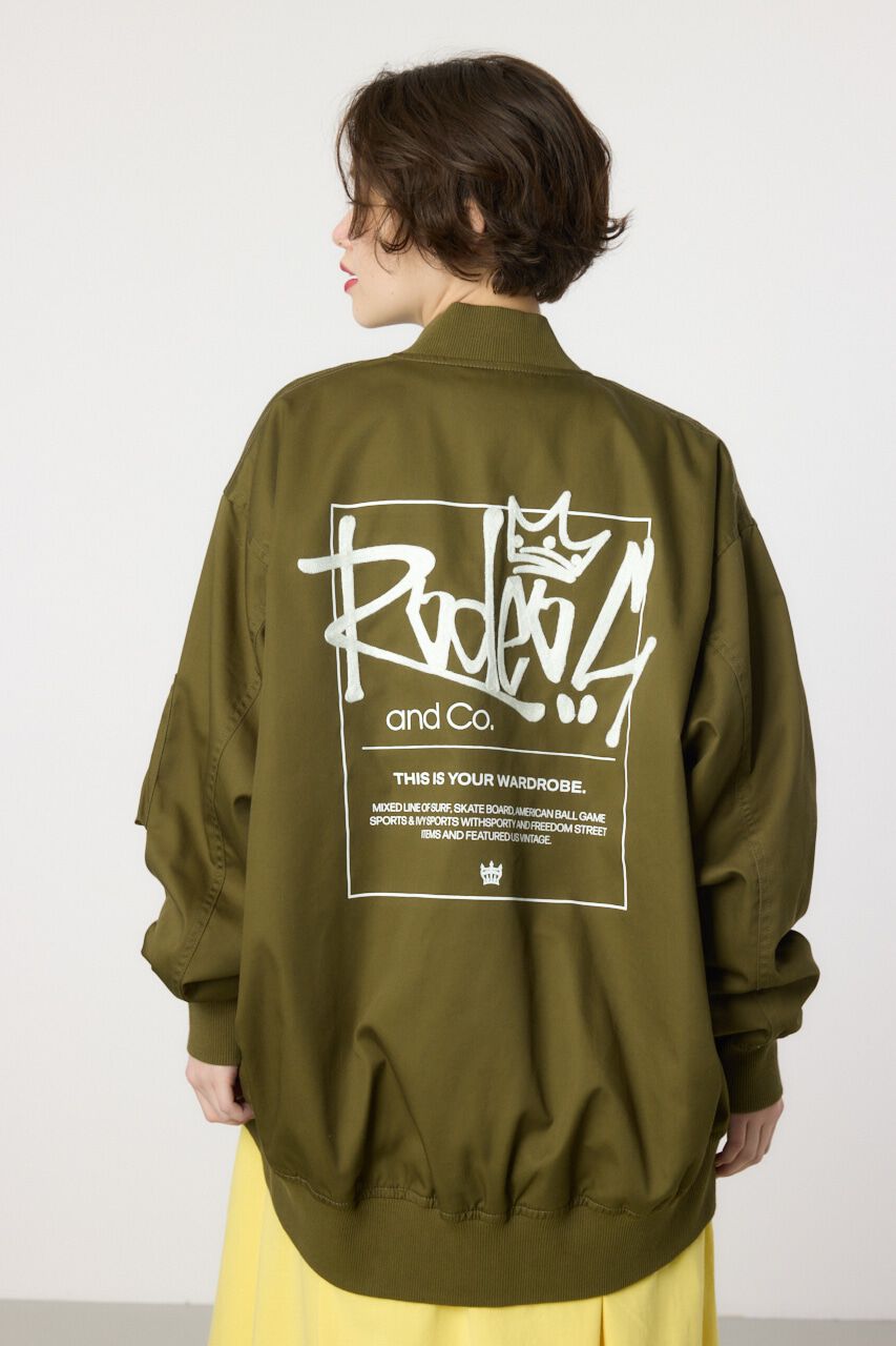 RODEO CROWNS「オーバーミリタリーブルゾン」|ブルゾン・スタジャン|