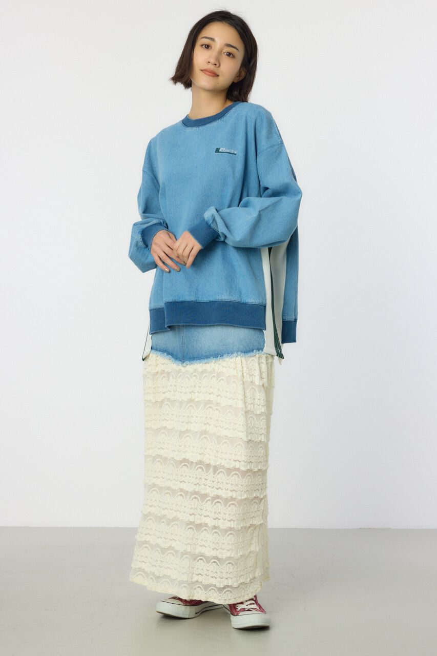 RODEO CROWNS「ラインドッキングデニムトップス」|その他|