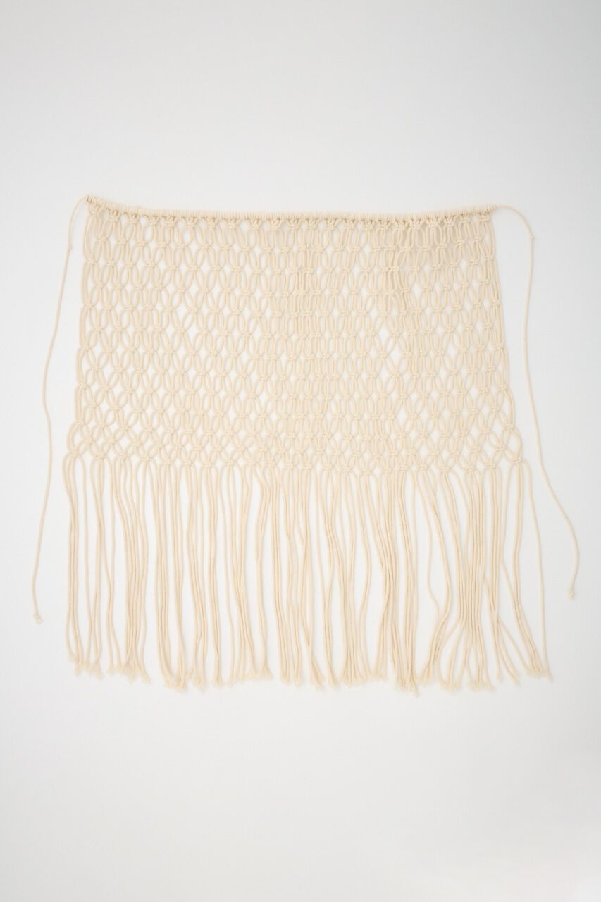 RODEO CROWNS「マクラメフリンジベルト」|ベルト|