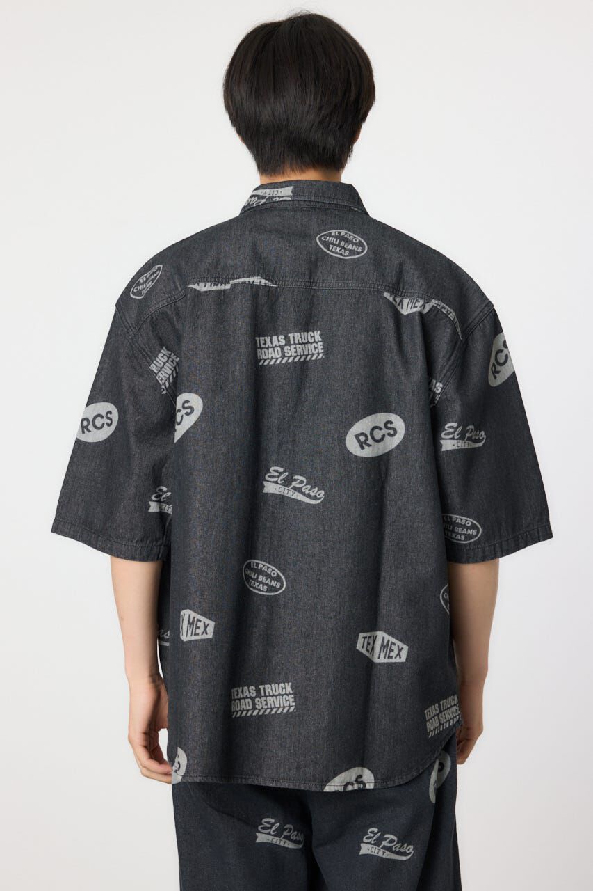 RODEO CROWNS「スタンプデニムシャツ」|シャツ・ブラウス|