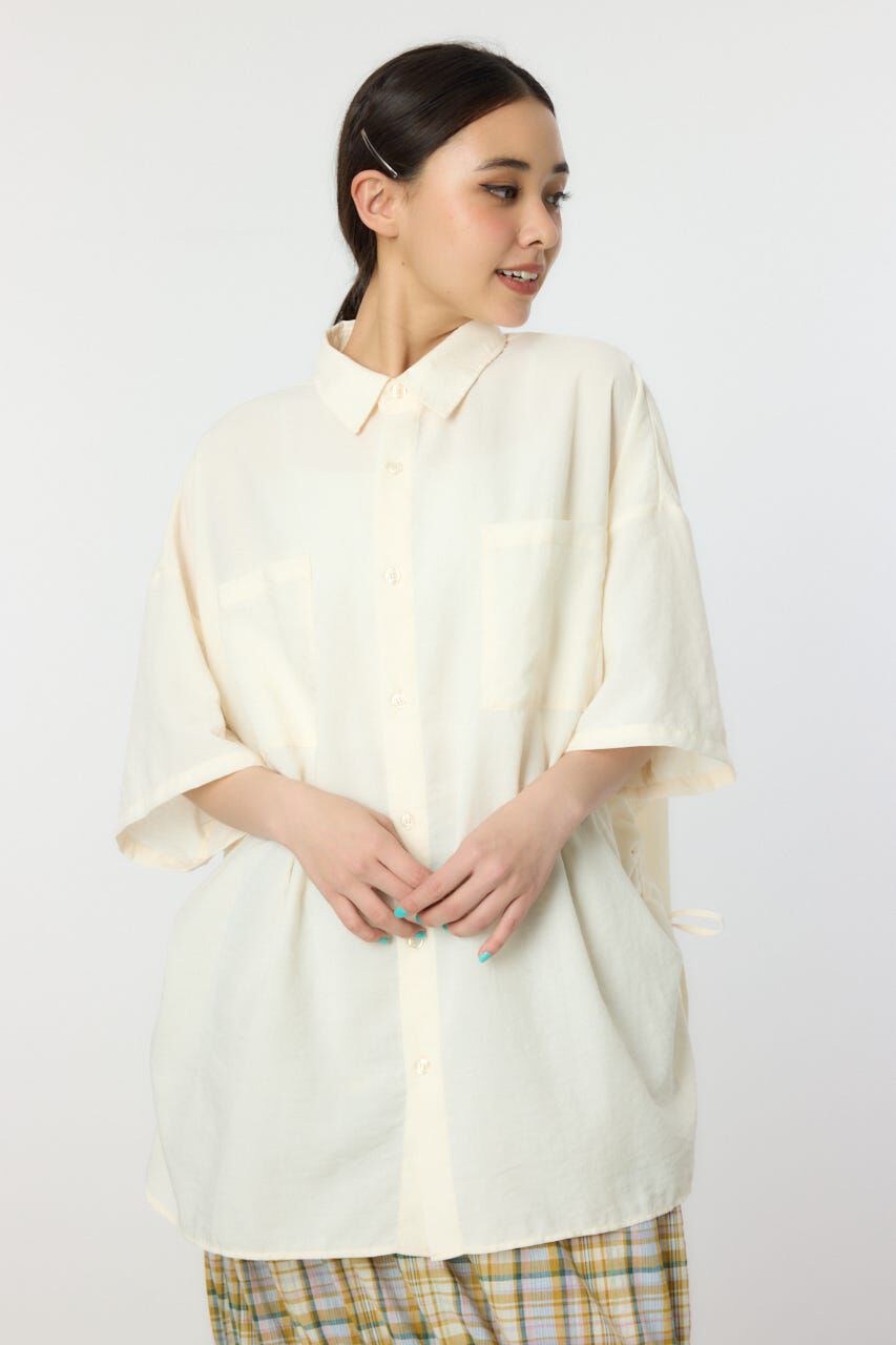 RODEO CROWNS「ハーフスリーブビッグシャツ」|シャツ・ブラウス|