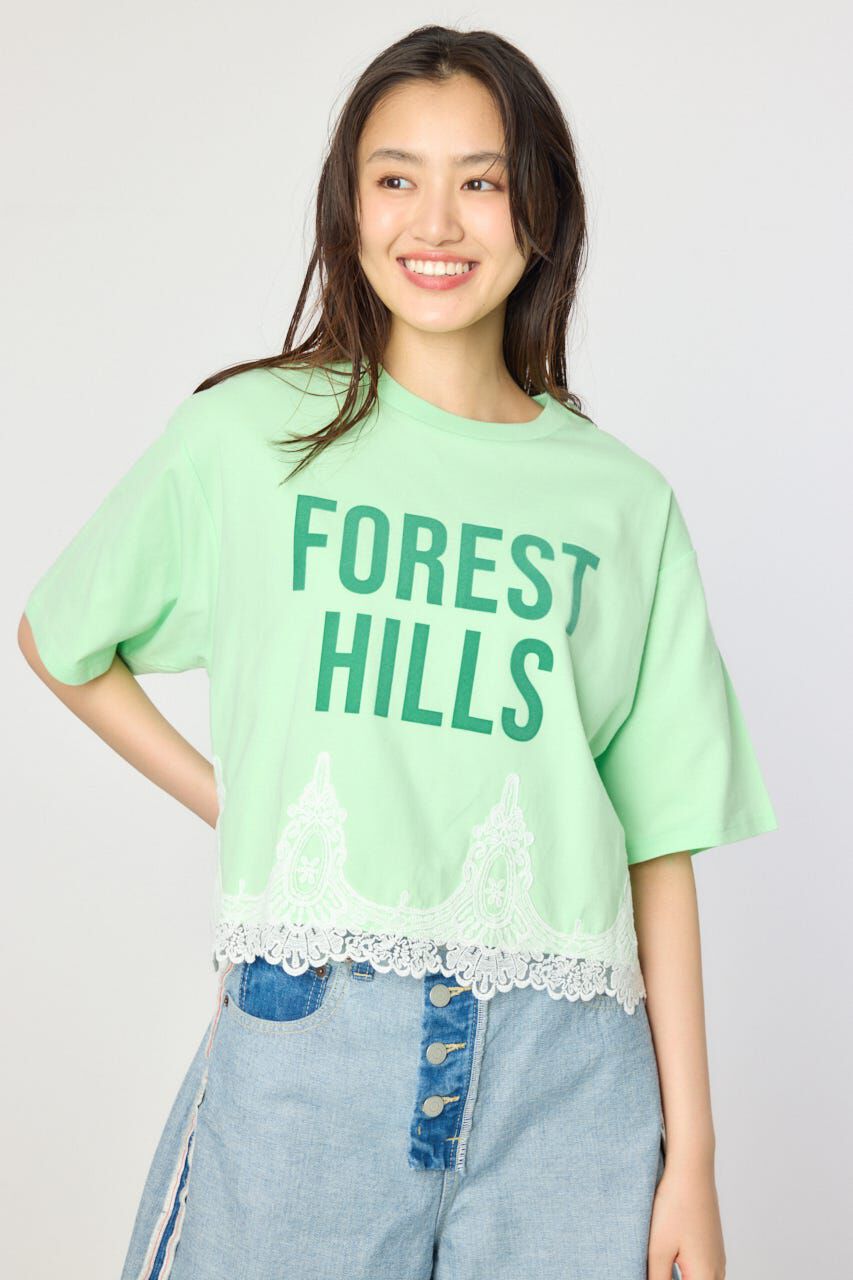 RODEO CROWNS「ヘムレースTシャツ」|Tシャツ・カットソー|LIME