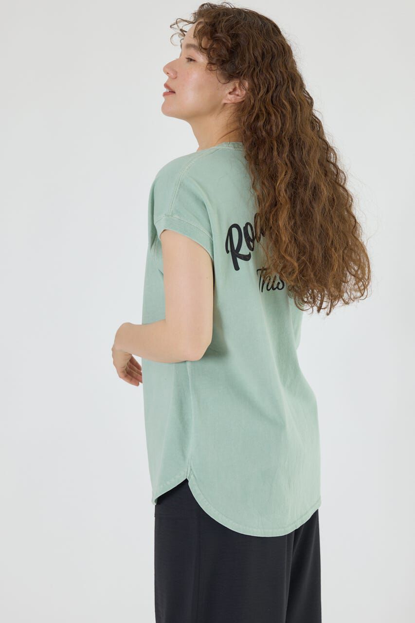 RODEO CROWNS「FADEロゴノースリーブトップス」|ニット・セーター|