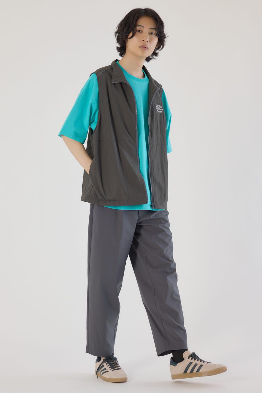 RODEO CROWNS「ドロストスタンドネックベスト」|ダウンベスト・ベスト|