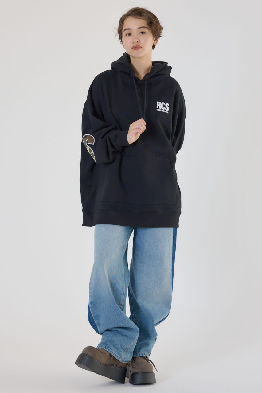 RODEO CROWNS「ロゴアップリケルーズパーカー」|パーカー|