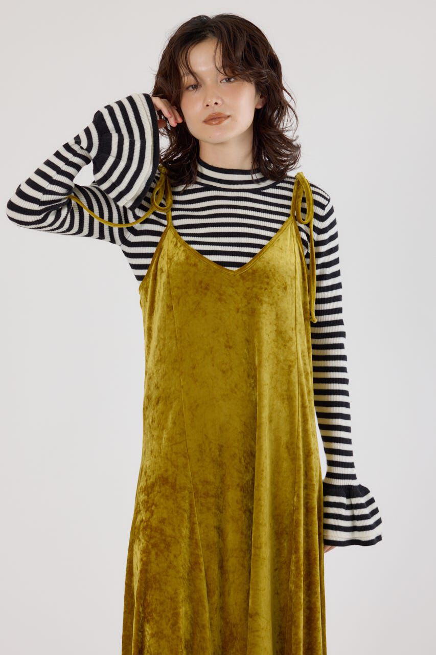 RODEO CROWNS「ベロアキャミワンピース」|ワンピース|