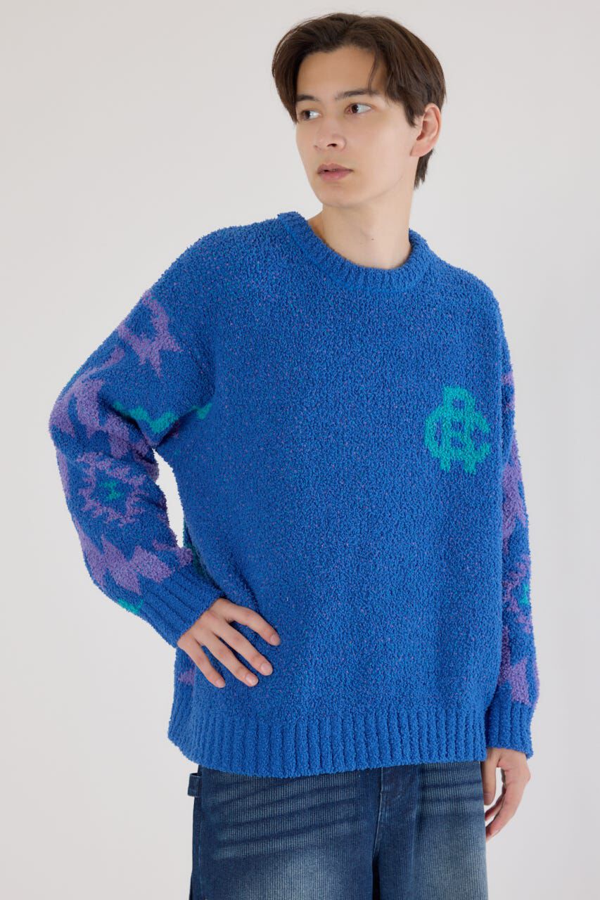 RODEO CROWNS「オルテガジャカードニット」|ニット・セーター|