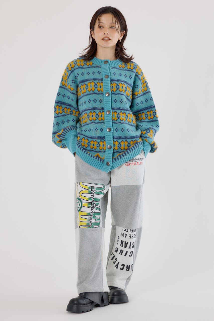 RODEO CROWNS「NEON NORDICニットカーディガン」|カーディガン|