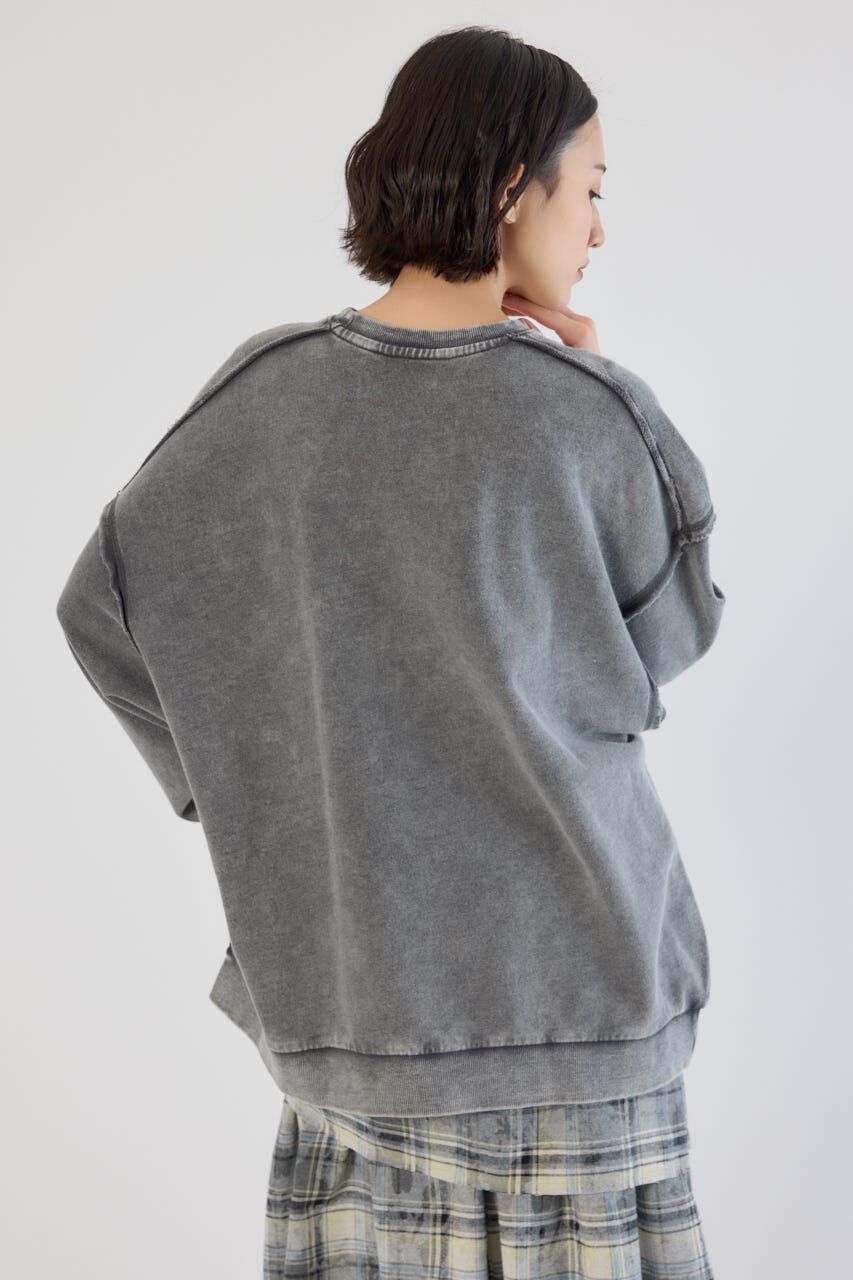 RODEO CROWNS「加工アウトシームスウェットトップス」|パーカー|