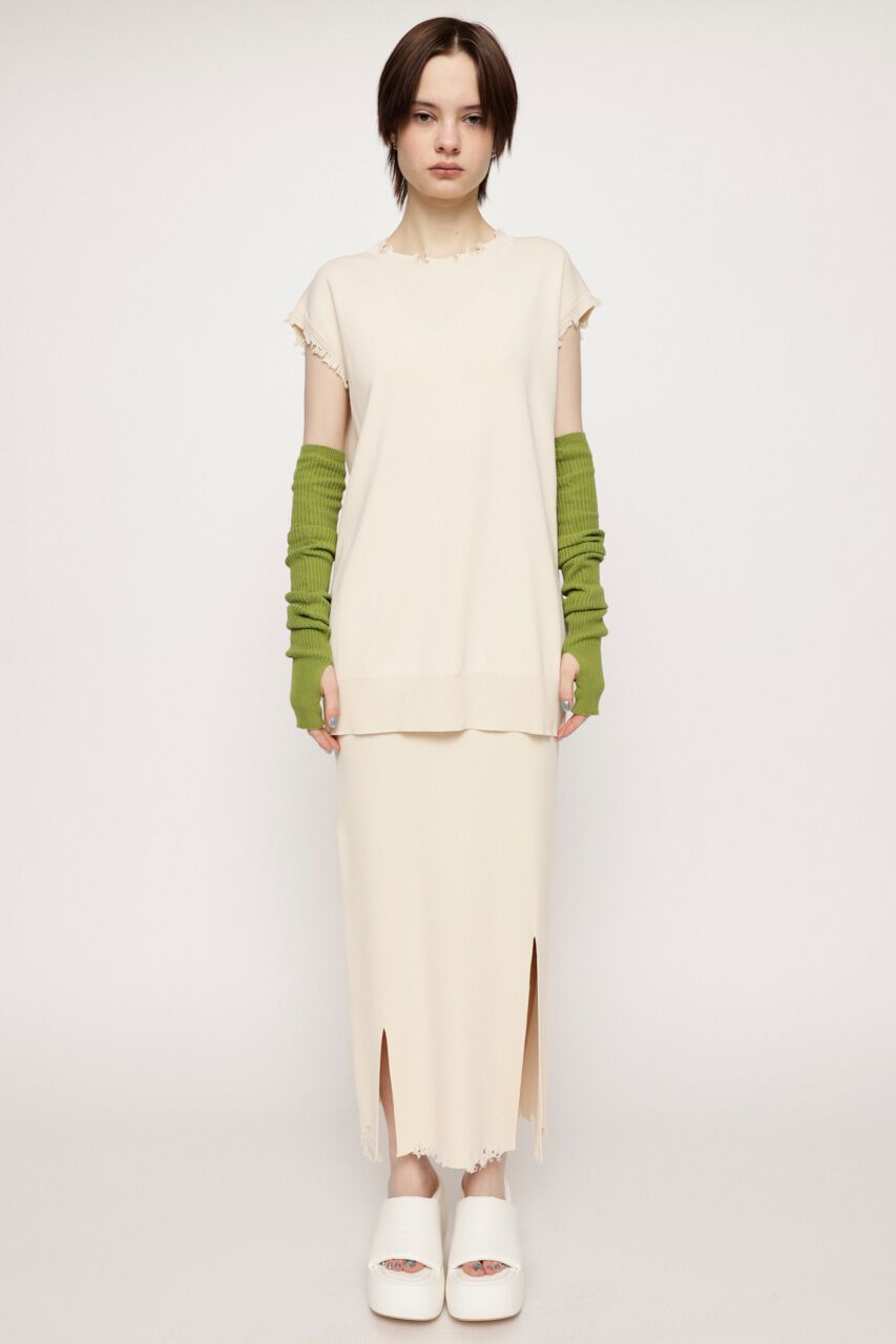 SLY「CRUSH KNIT スカート」|スカート|IVOY3