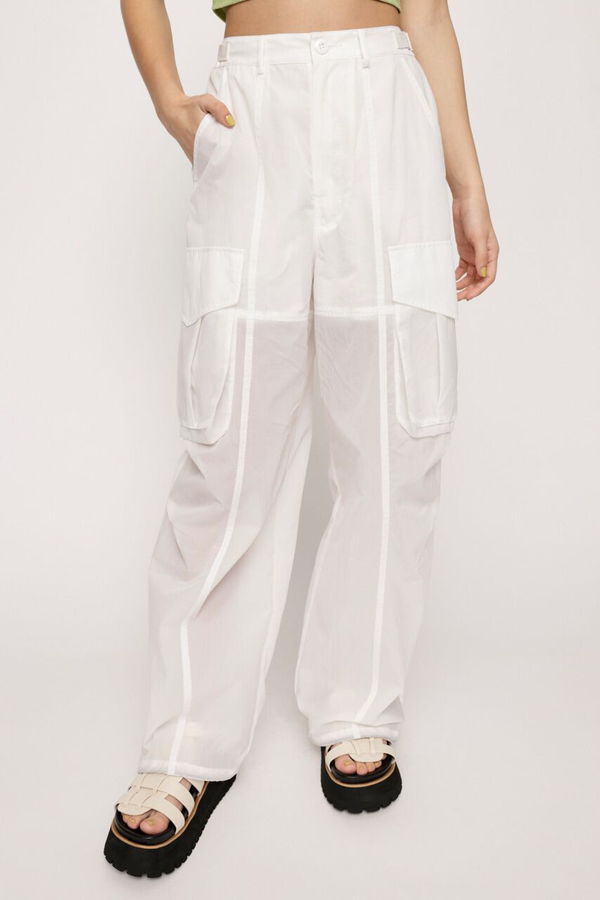 SLY「SHEER NYLON CARGO パンツ」|その他|