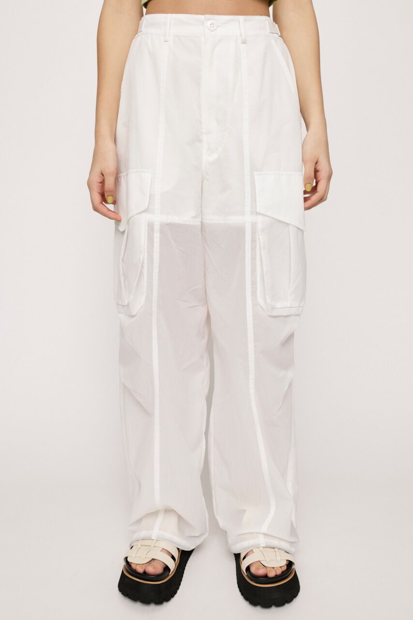 SLY「SHEER NYLON CARGO パンツ」|その他|