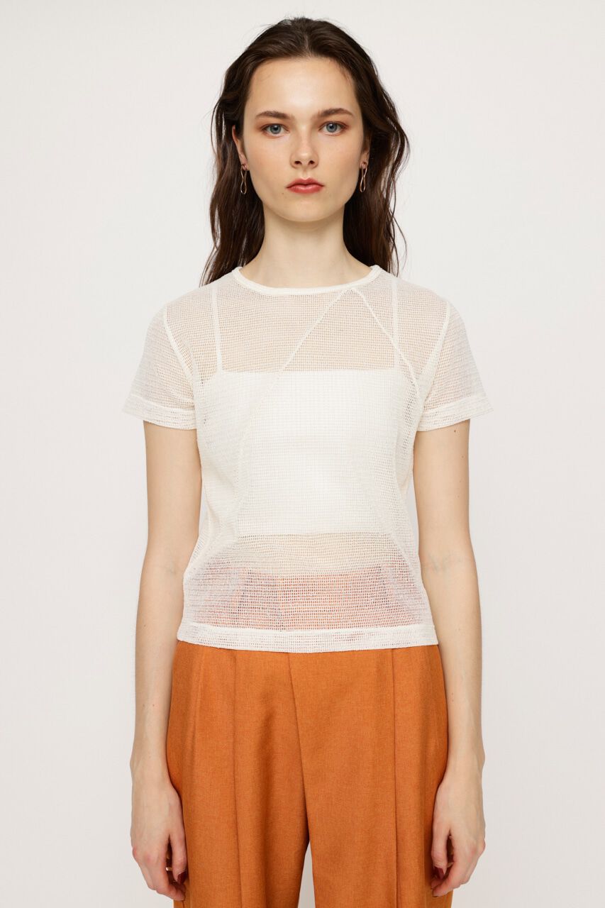 SLY「SHEER MESH Tシャツ」|Tシャツ・カットソー|