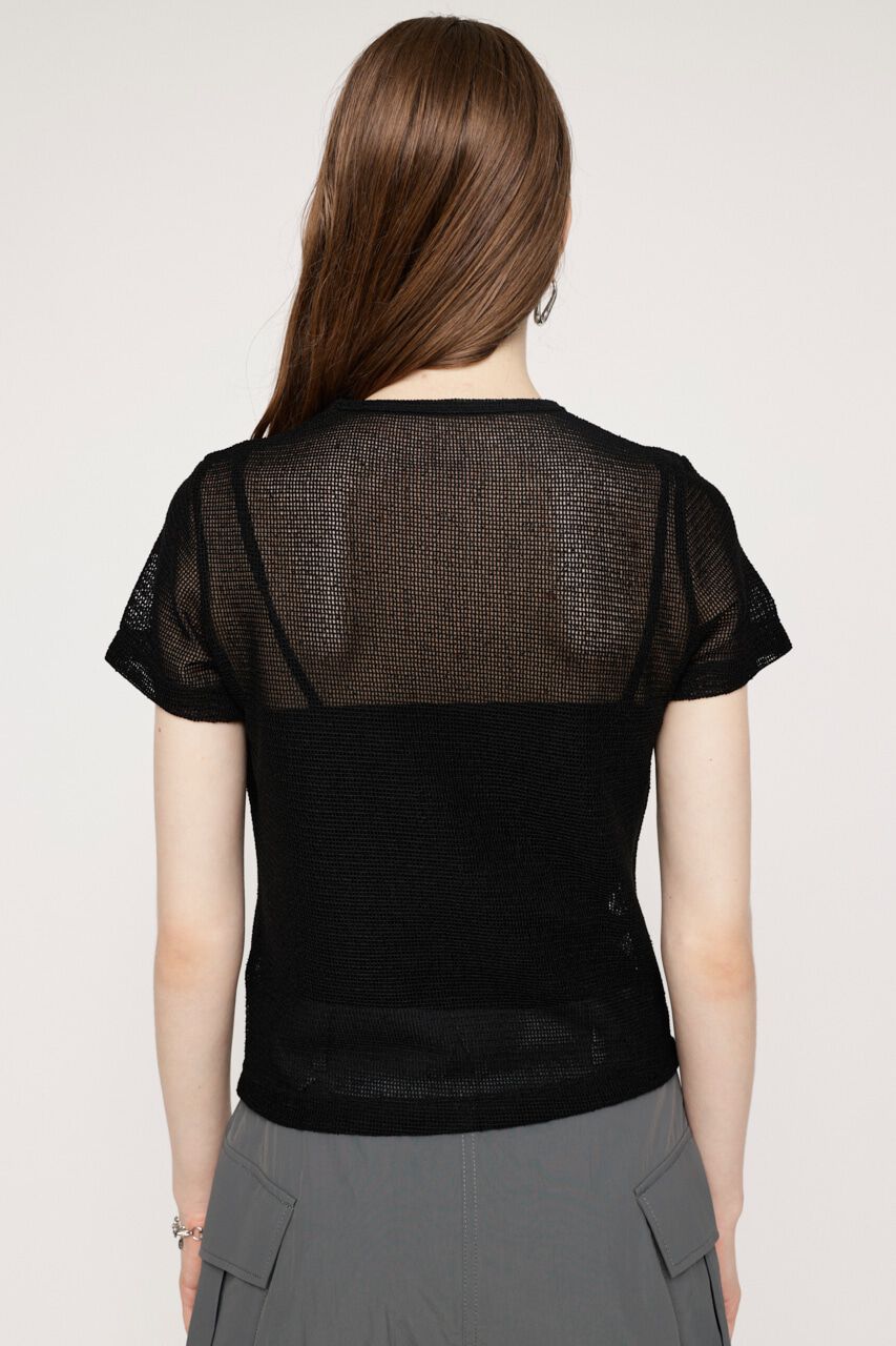 SLY「SHEER MESH Tシャツ」|Tシャツ・カットソー|