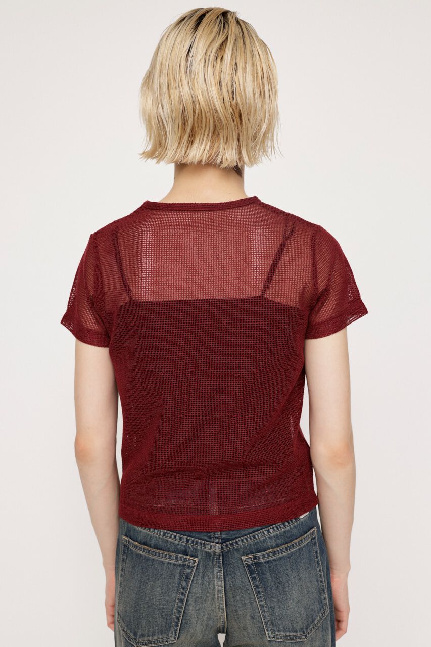 SLY「SHEER MESH Tシャツ」|Tシャツ・カットソー|
