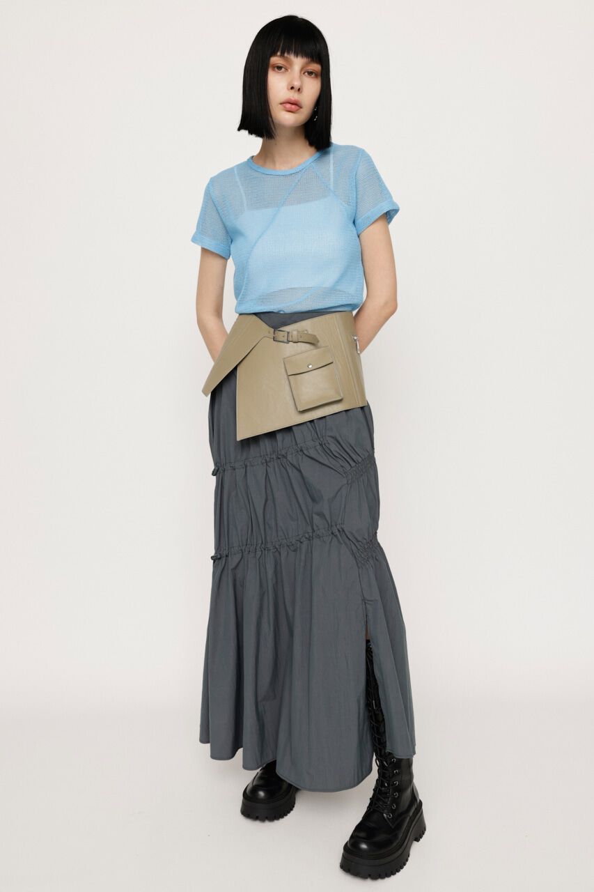 SLY「SHEER MESH Tシャツ」|Tシャツ・カットソー|