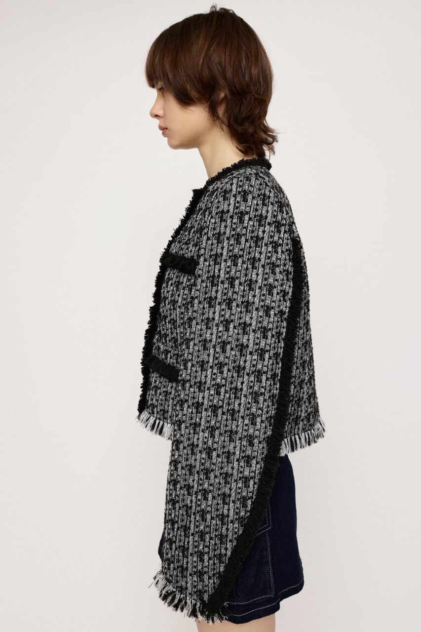 SLY「FRINGE TWEED SHORT ジャケット」|その他|