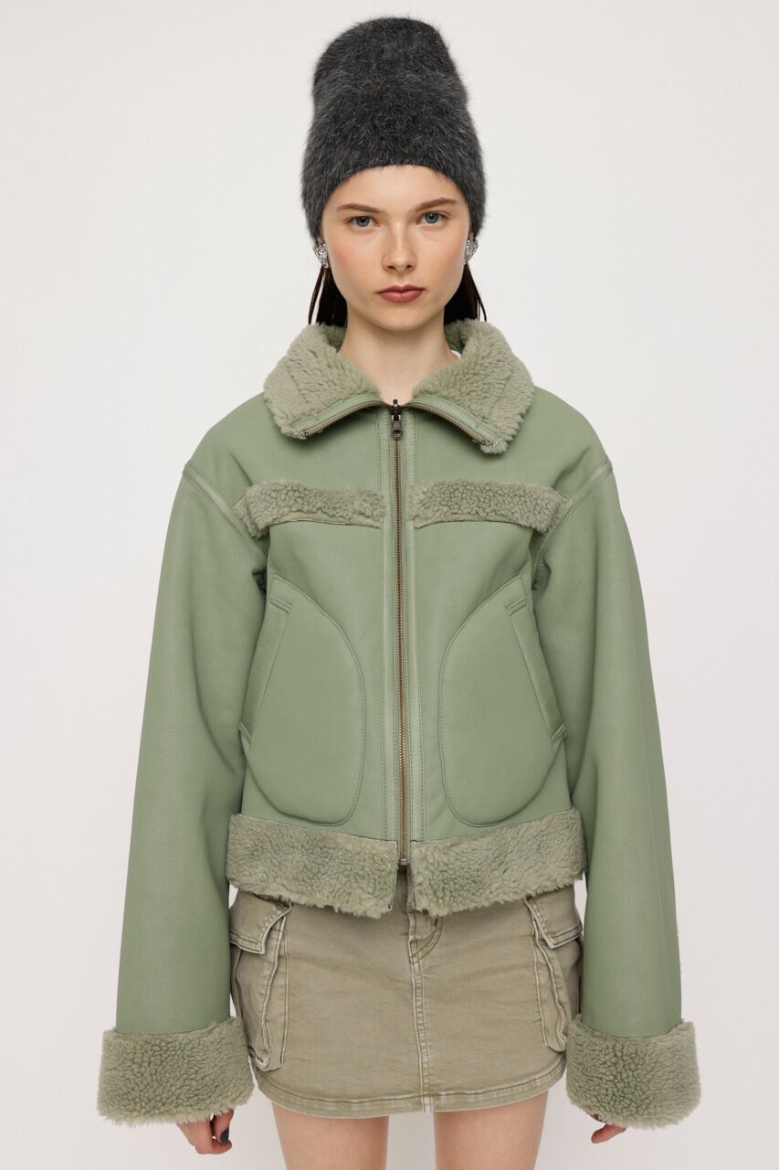 SLY「REVERSIBLE SHORT B-3」|ブルゾン・スタジャン|