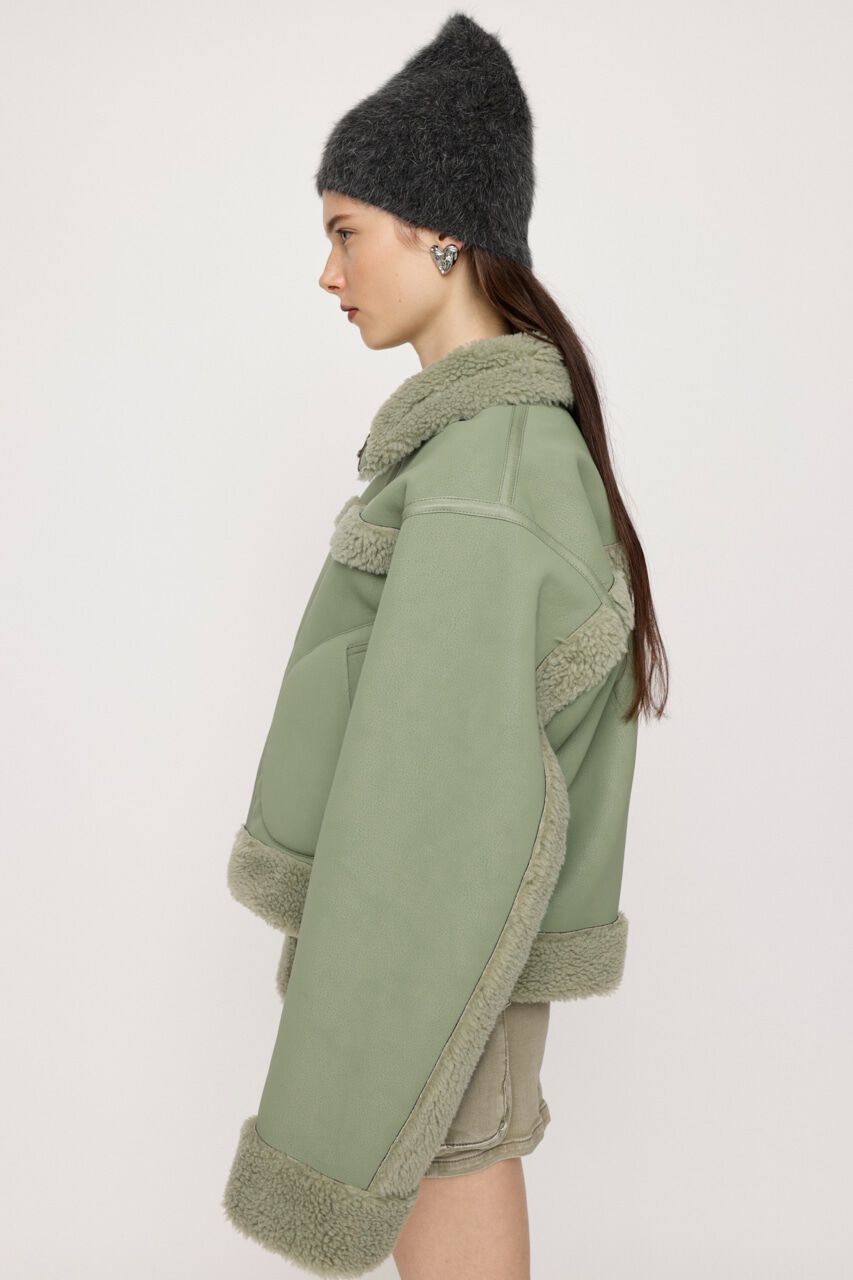 SLY「REVERSIBLE SHORT B-3」|ブルゾン・スタジャン|