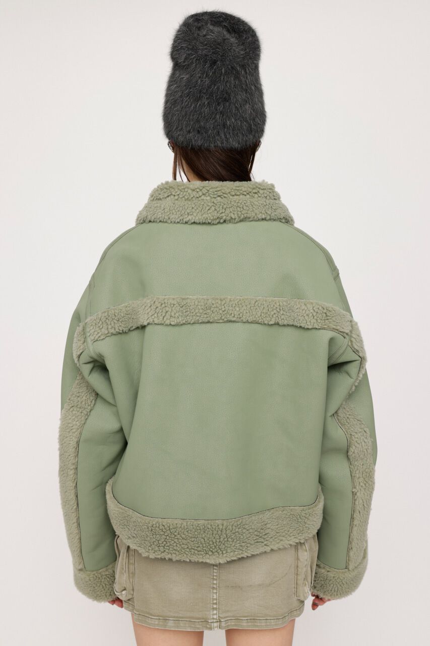 SLY「REVERSIBLE SHORT B-3」|ブルゾン・スタジャン|