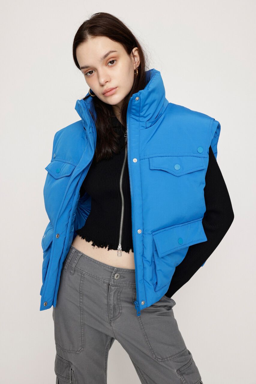 SLY「MANYWAY 4 POCKET PUFFER ジャケット」|ブルゾン・スタジャン|