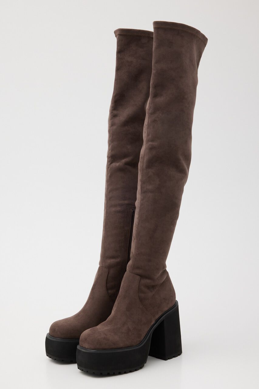 SLY「F／SUEDE KNEE HIGH ブーツ」|その他|