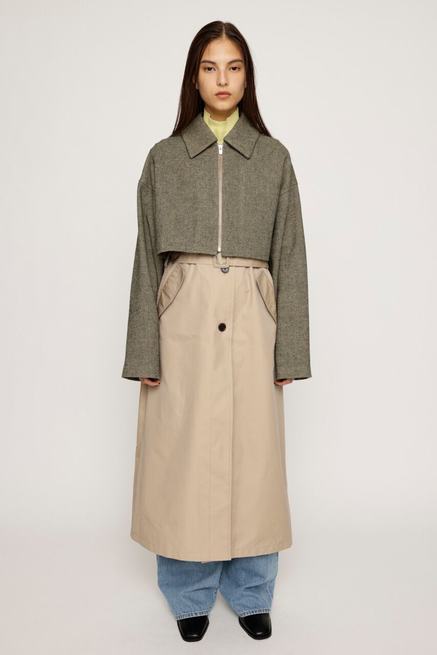 SLY「3WAY LAYER VEST コート」|その他|L/BEG1