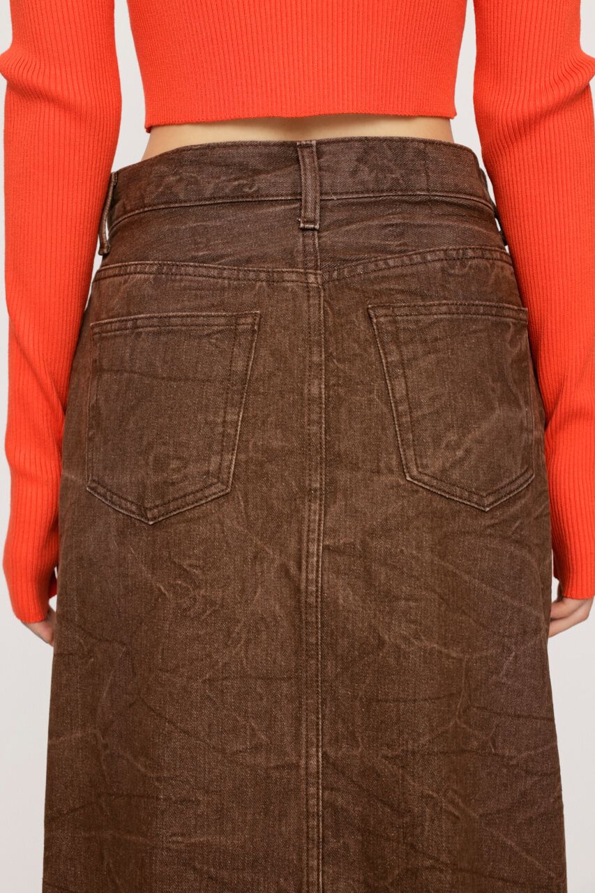 SLY「CRACK WASH LW SLIT SK-E」|スカート|