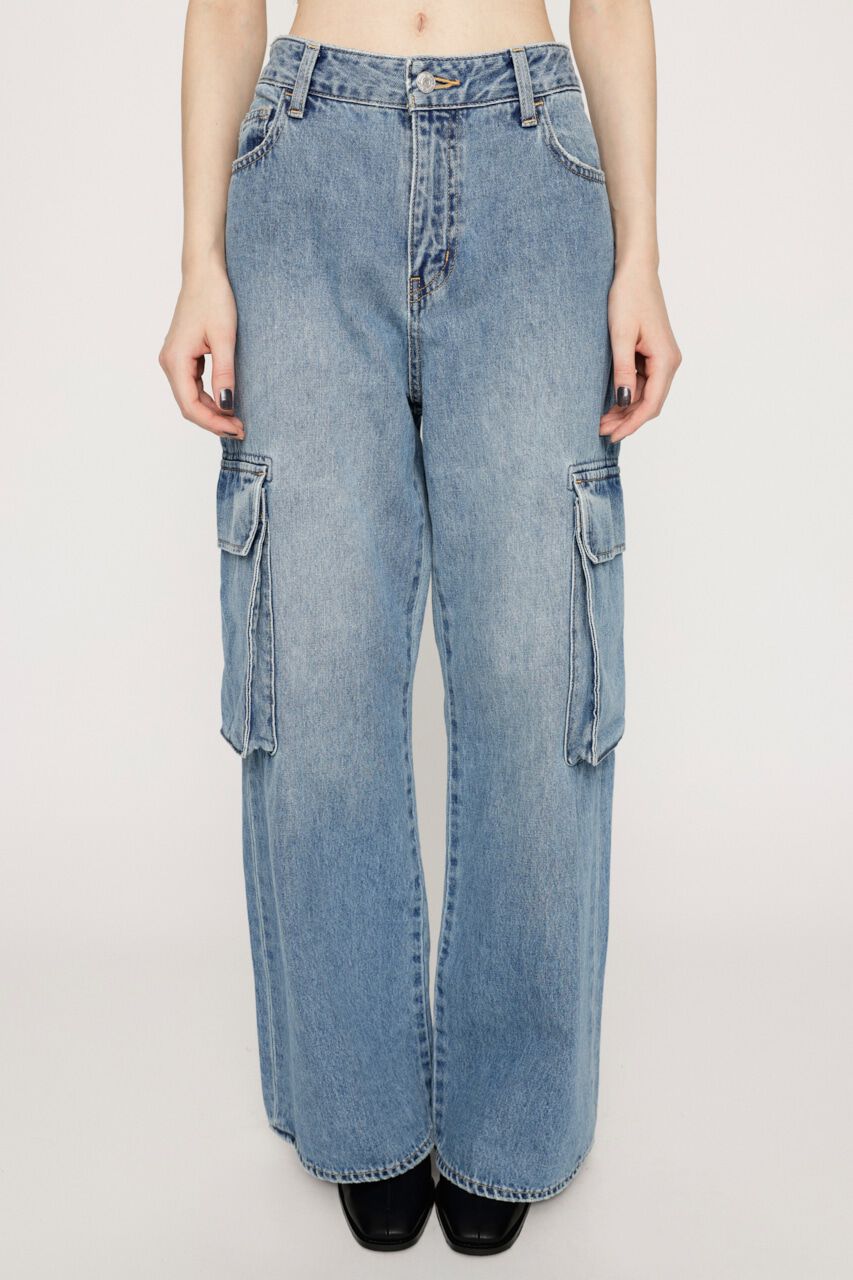 SLY「WASHED LW DENIM PT-C」|デニム|