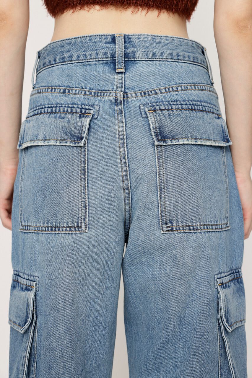SLY「WASHED LW DENIM PT-C」|デニム|