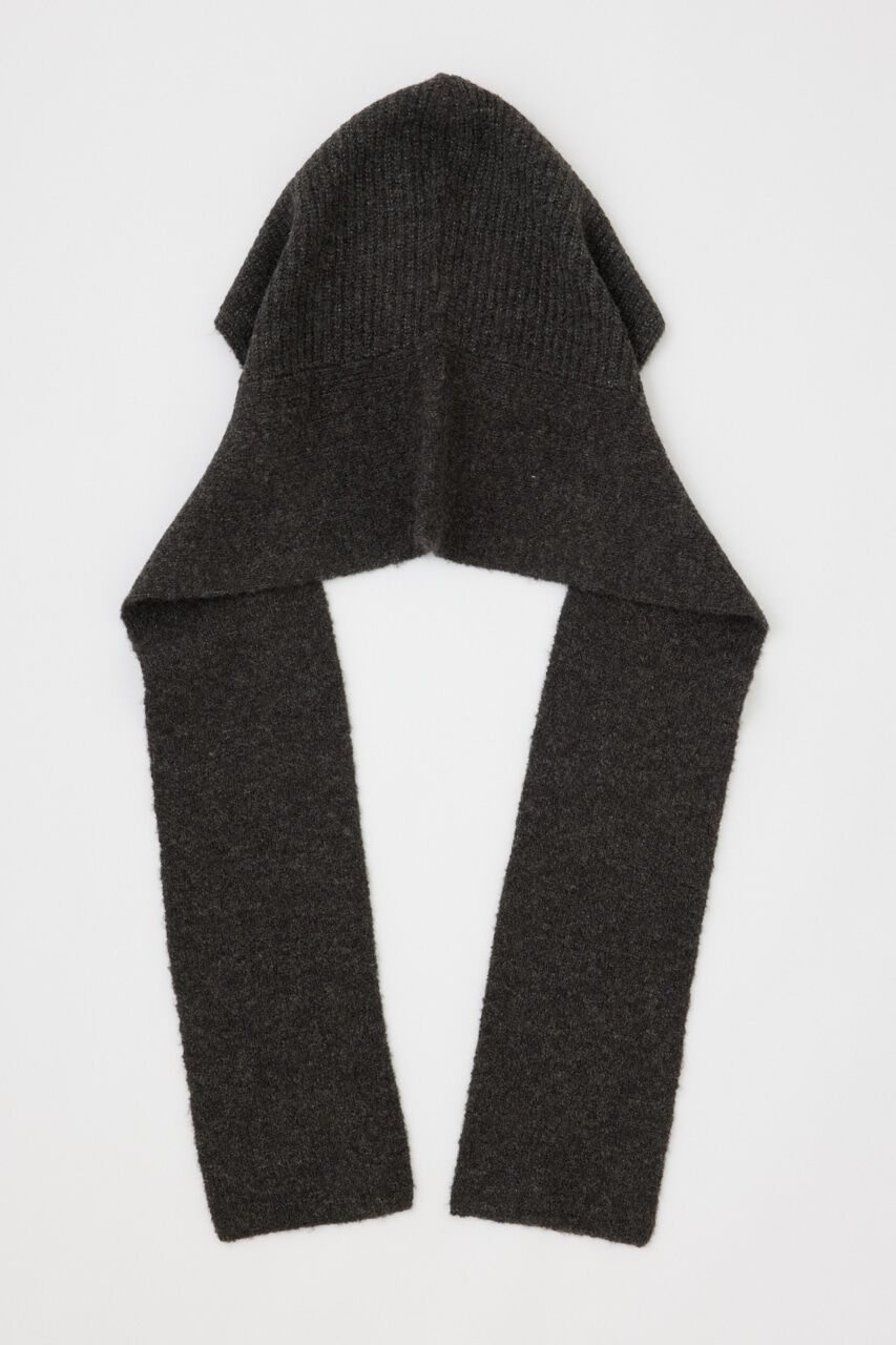 SLY「WOOL MIX KNIT HOODED マフラー」|その他|