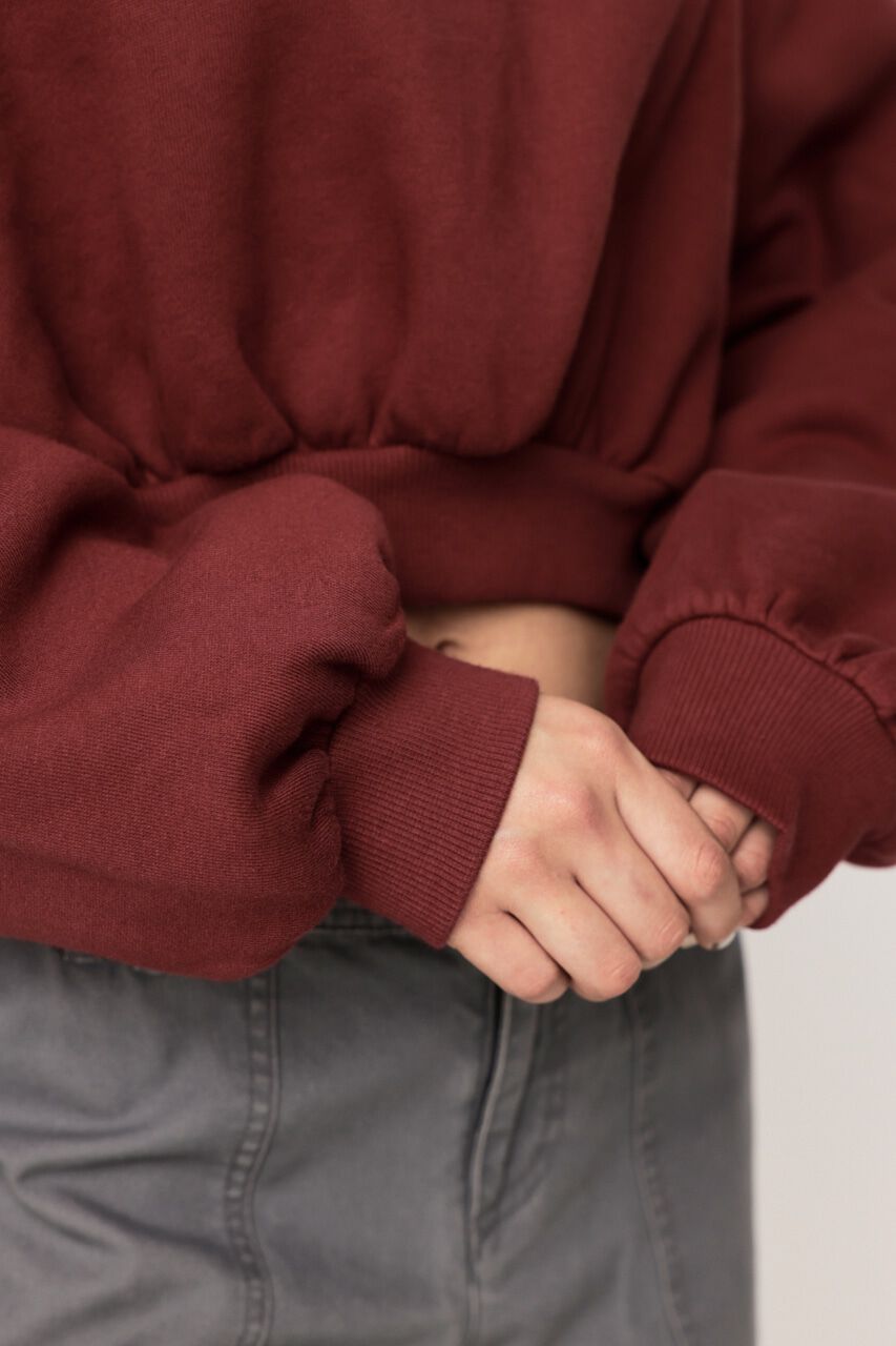 SLY「POINT LOGO CROP スウェット」|Tシャツ・カットソー|