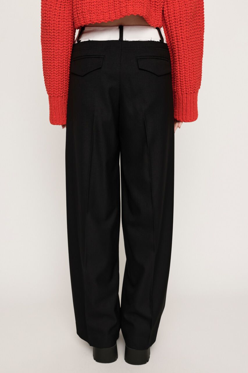 SLY「2 TUCKS LAYER STRAIGHT パンツ」|その他|