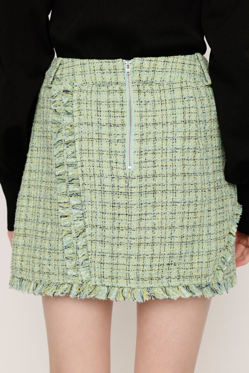 SLY「SPRING TWEED JW ショートスカート」|スカート|